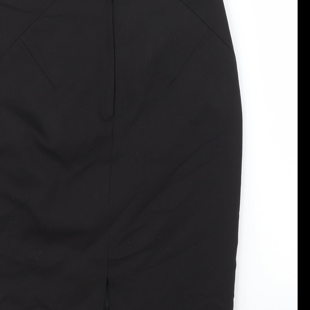 H&M Womens Black   Straight & Pencil Skirt Size 8