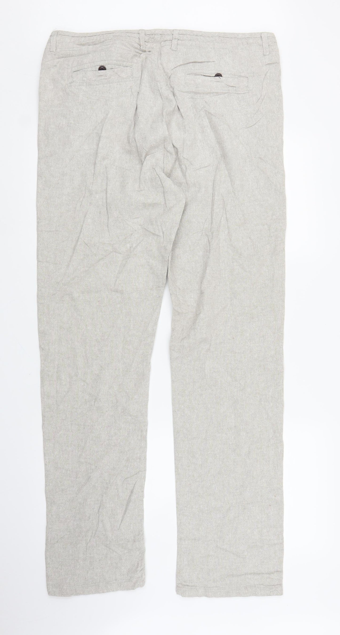 Primark Mens Beige   Carpenter Trousers Size 36 in L32 in