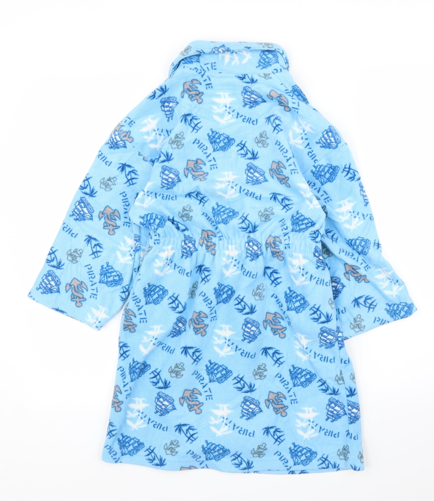 Primark Boys Blue Solid   Robe Size 5 Years