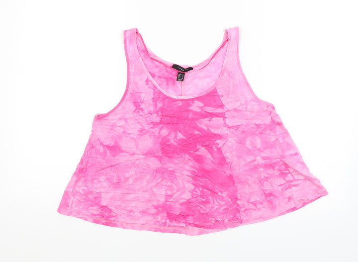 Atmosphere Womens Pink   Cropped Tank Size 8