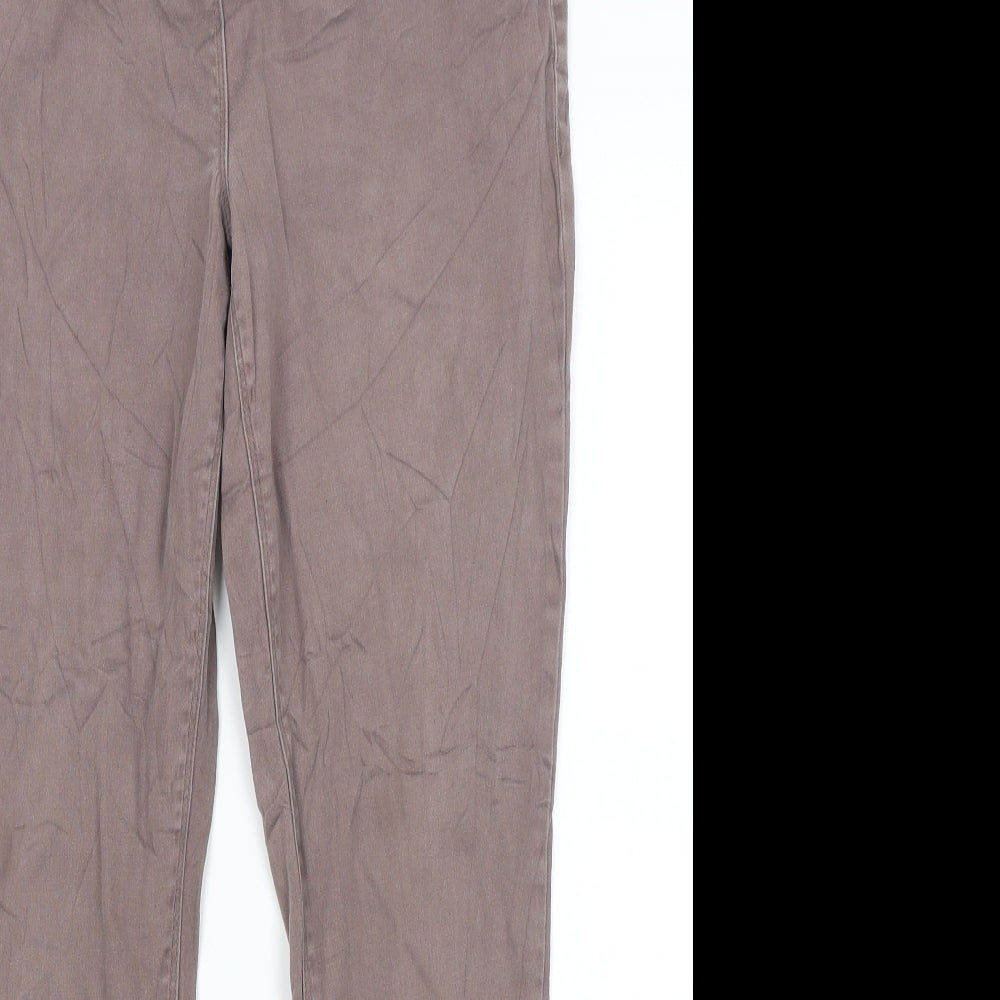 George Womens Purple   Chino Trousers Size 14 L28 in