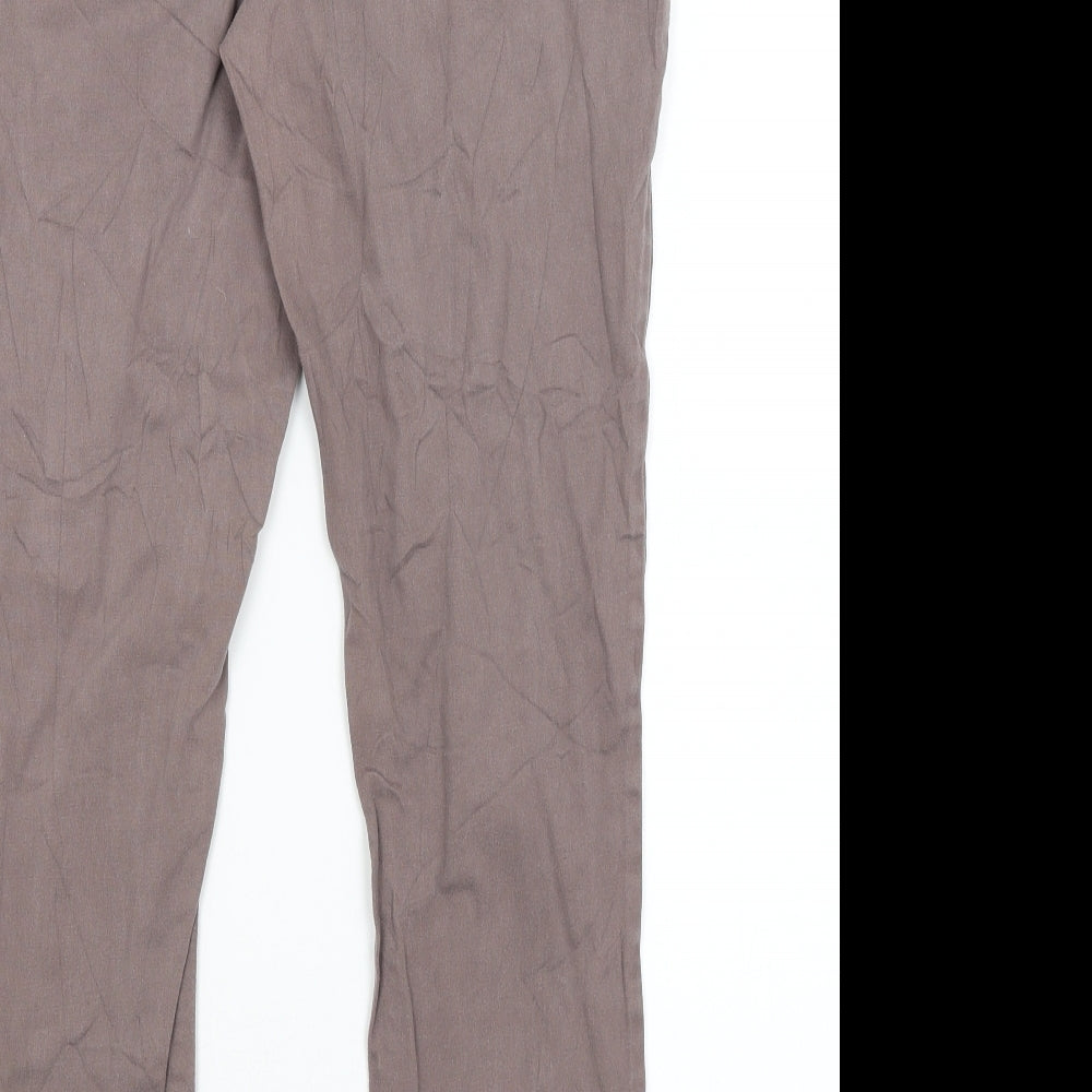 George Womens Purple   Chino Trousers Size 14 L28 in