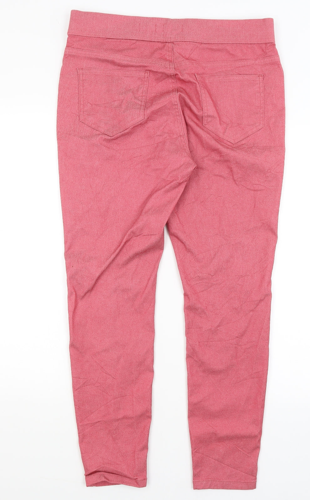 TU Womens Pink   Jegging Jeans Size 16 L27 in