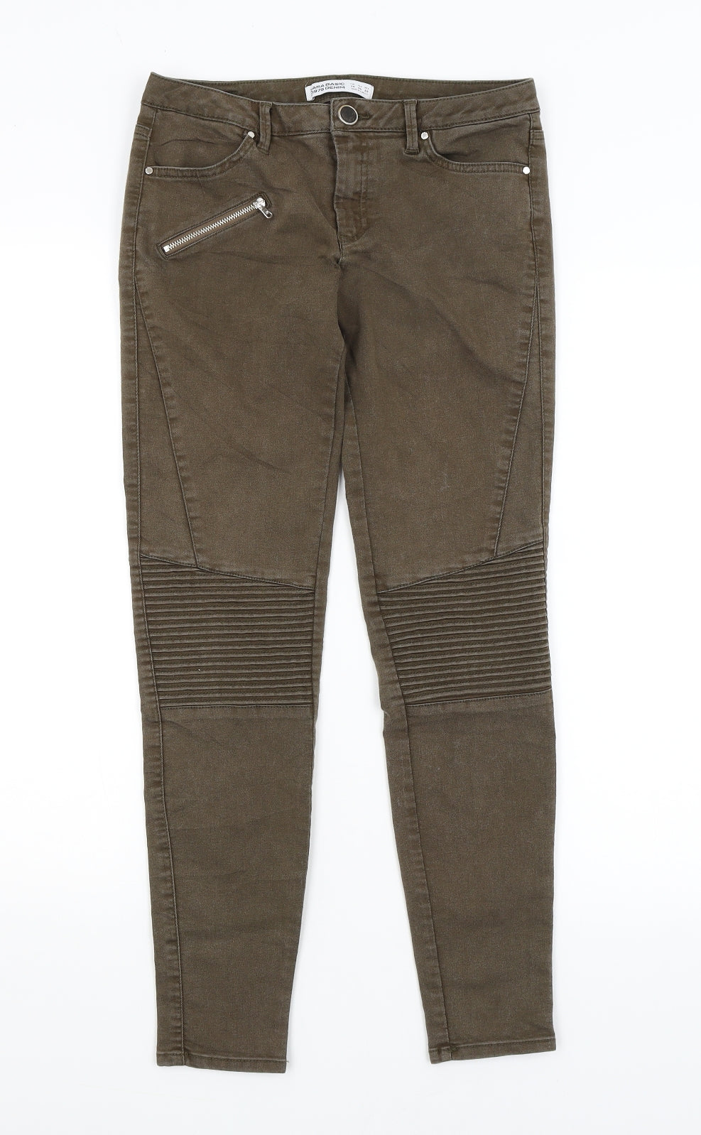 Zara Womens Brown   Skinny Jeans Size 10 L27 in