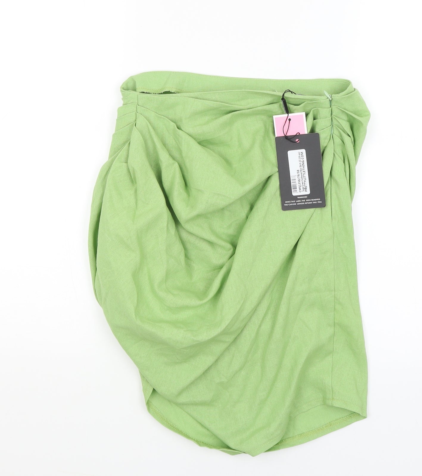 Pretty Little Thing Womens Green   Tulip Skirt Size 10