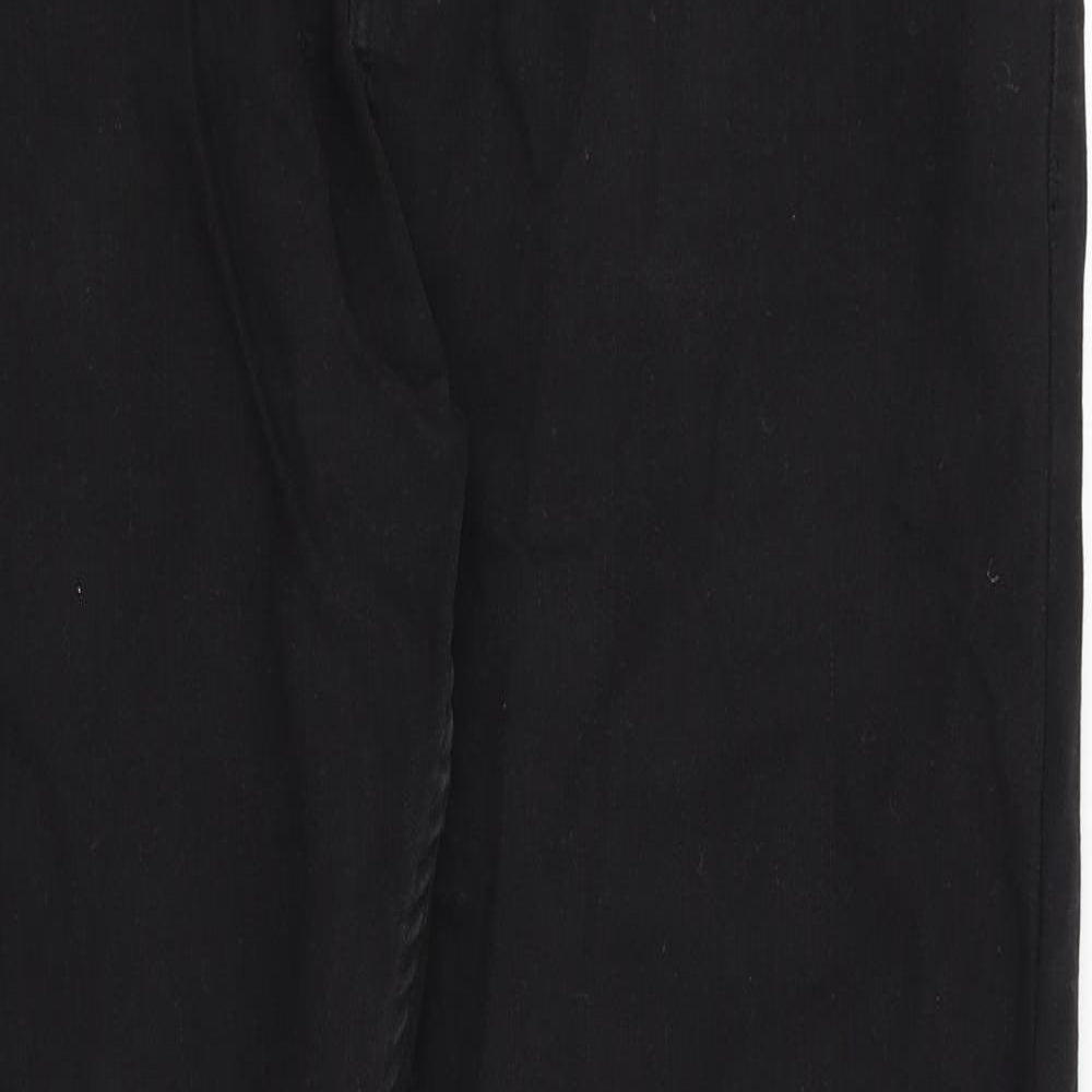 Denim Co Mens Black   Straight Jeans Size 38 in L30 in
