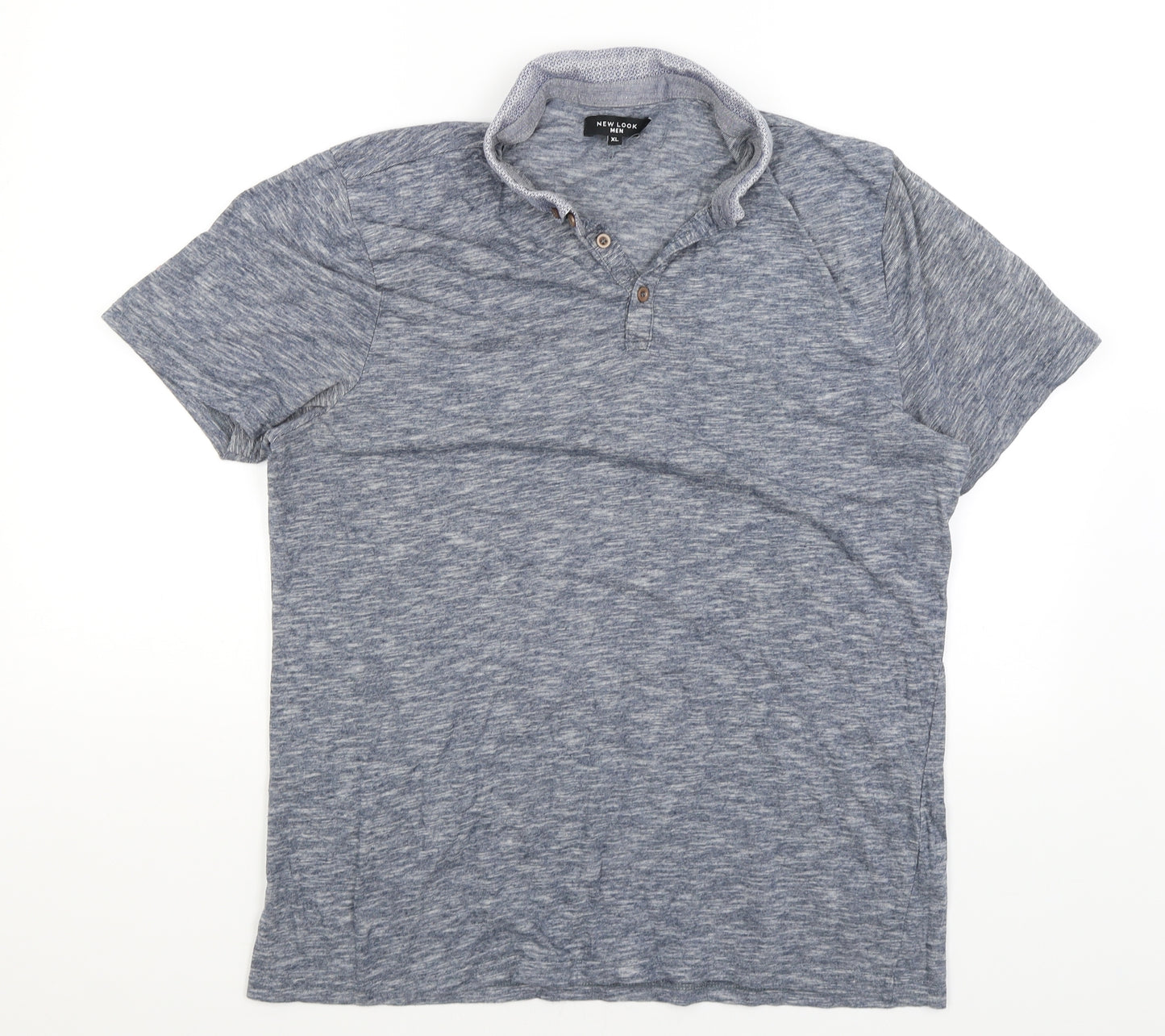New Look Mens Blue    Polo Size XL