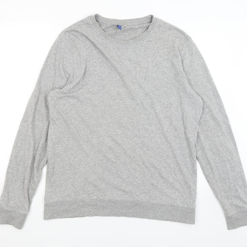 Divided Mens Grey   Pullover Jumper Size L