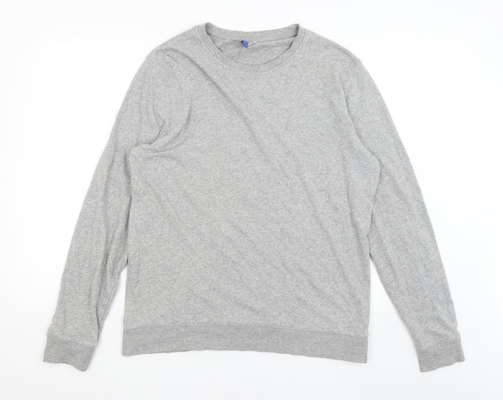 Divided Mens Grey   Pullover Jumper Size L