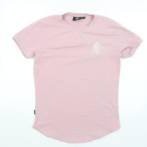 Gym King Mens Pink    T-Shirt Size M