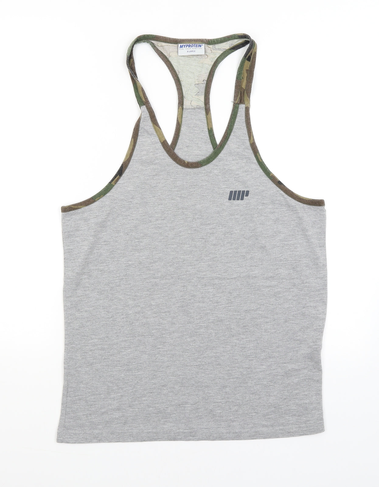 My Protein Mens Grey    T-Shirt Size XL