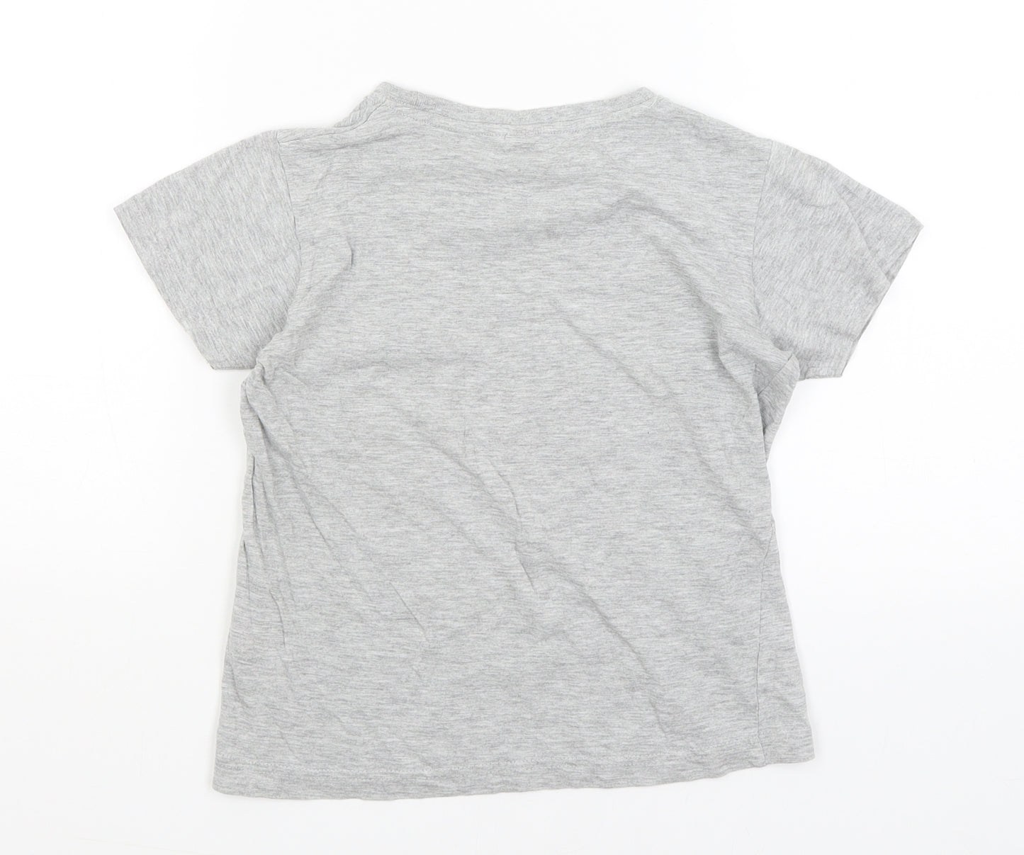 Urban Outlaws Boys Grey   Basic T-Shirt Size 7-8 Years  - Looking Sharp