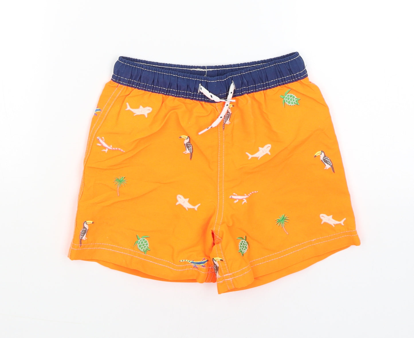 Mini Boden Boys Orange   Sweat Shorts Size 4-5 Years - Swim