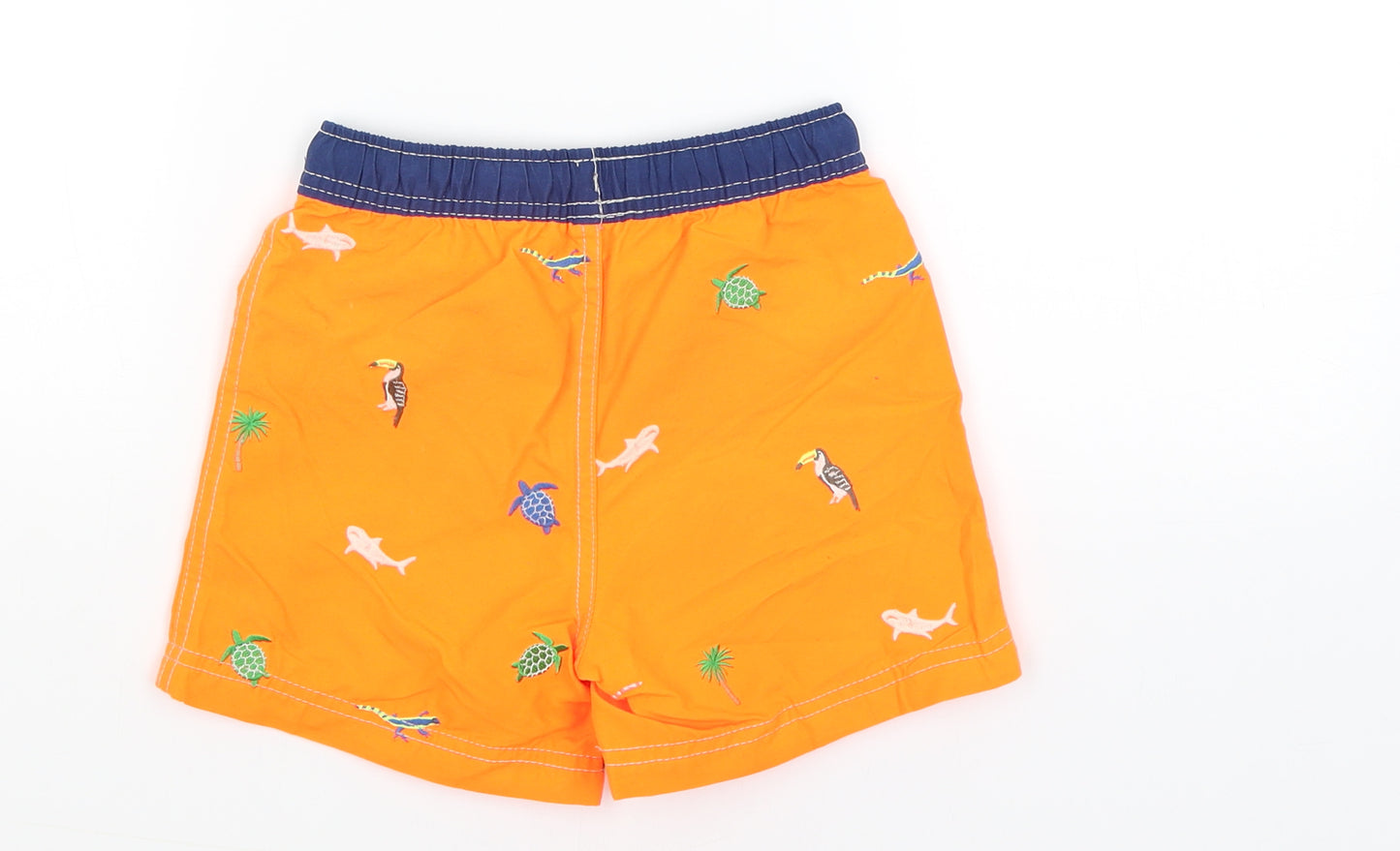 Mini Boden Boys Orange   Sweat Shorts Size 4-5 Years - Swim