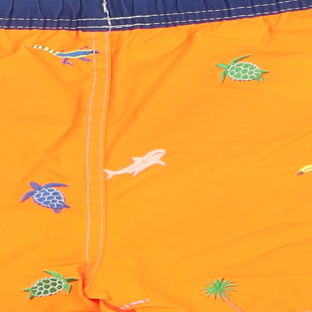 Mini Boden Boys Orange   Sweat Shorts Size 4-5 Years - Swim