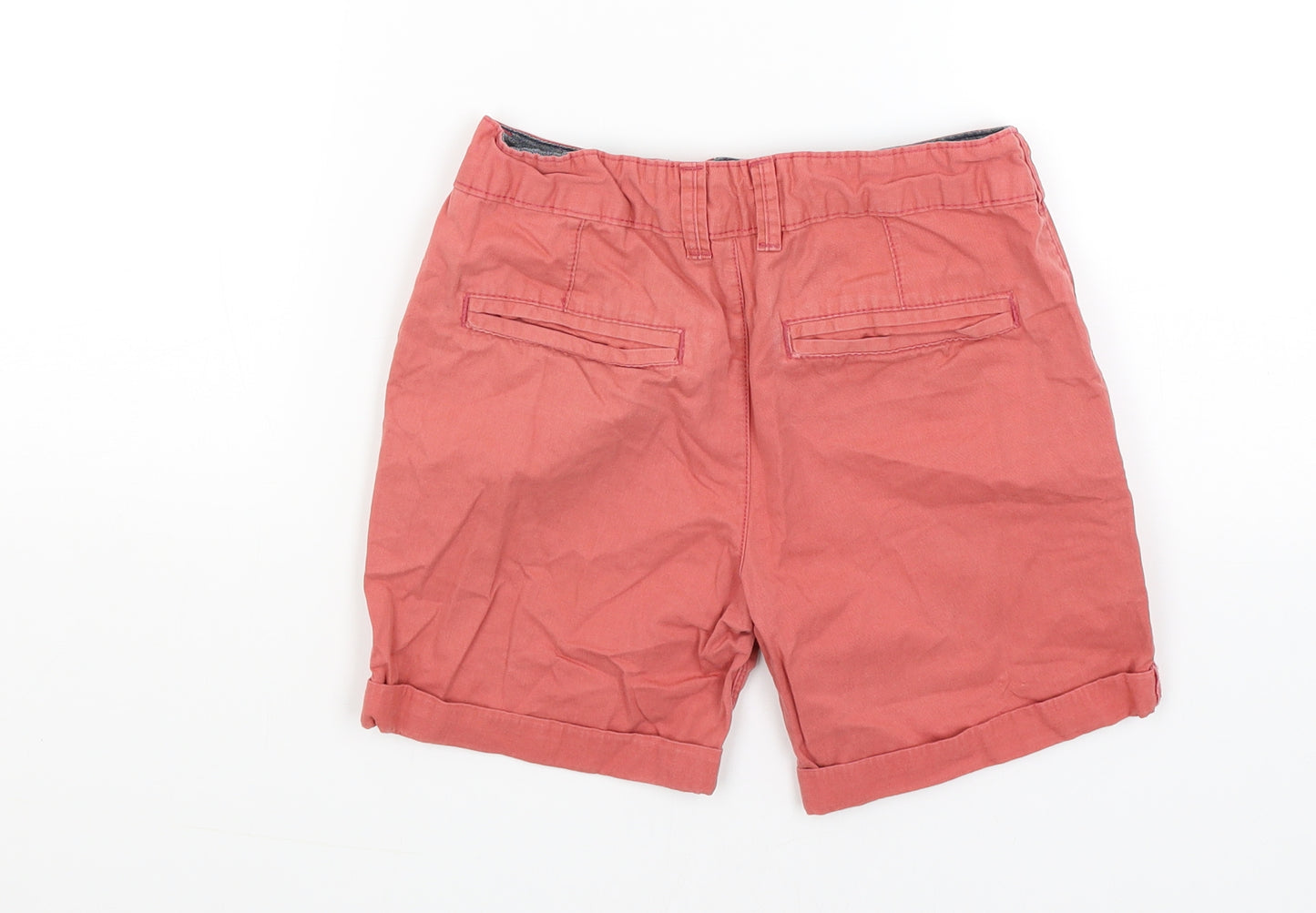 George Boys Red   Chino Shorts Size 8-9 Years