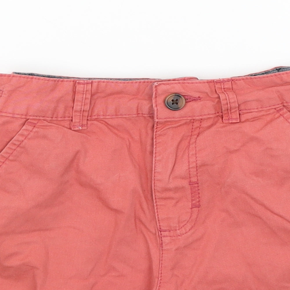 George Boys Red   Chino Shorts Size 8-9 Years