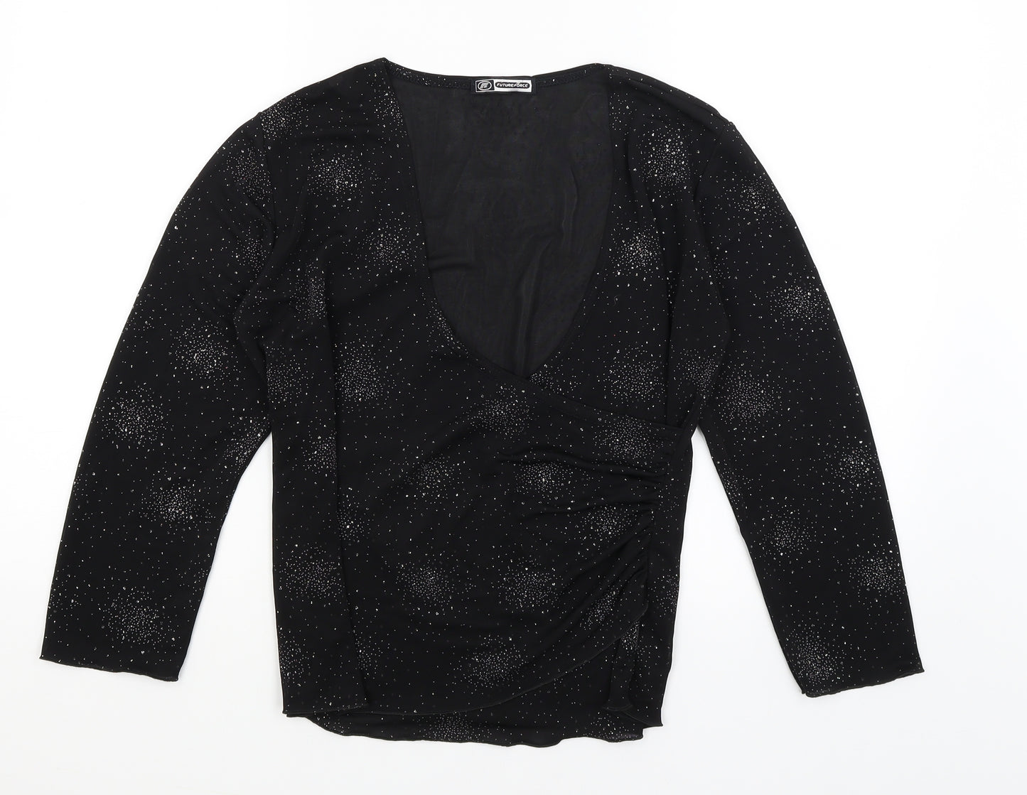 Future Force Womens Black   Basic Blouse Size 12
