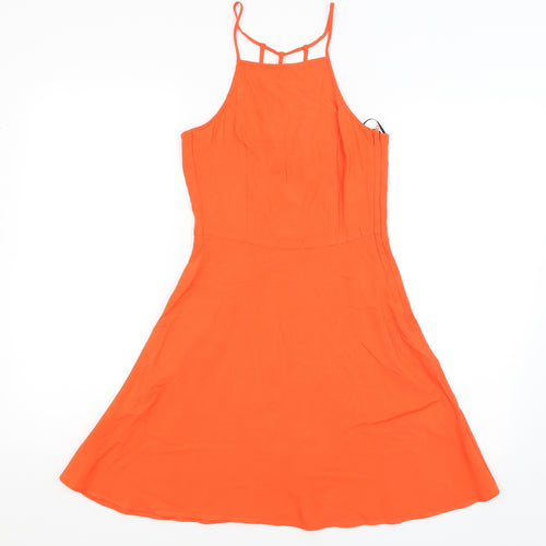Divided Womens Orange   Bodycon  Size 6