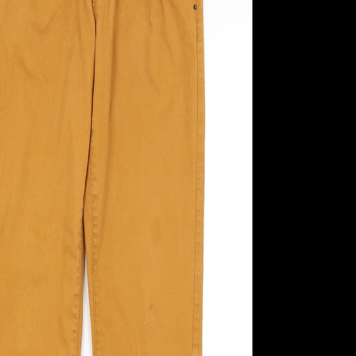 Denim Co Womens Brown   Chino Trousers Size 10 L30 in