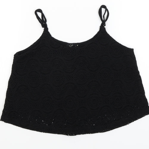 FOREVER 21 Womens Black   Cropped Tank Size M