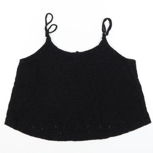 FOREVER 21 Womens Black   Cropped Tank Size M