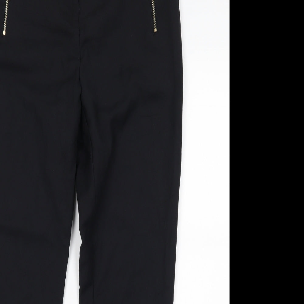 NEXT Womens Black   Trousers  Size 14 L27 in