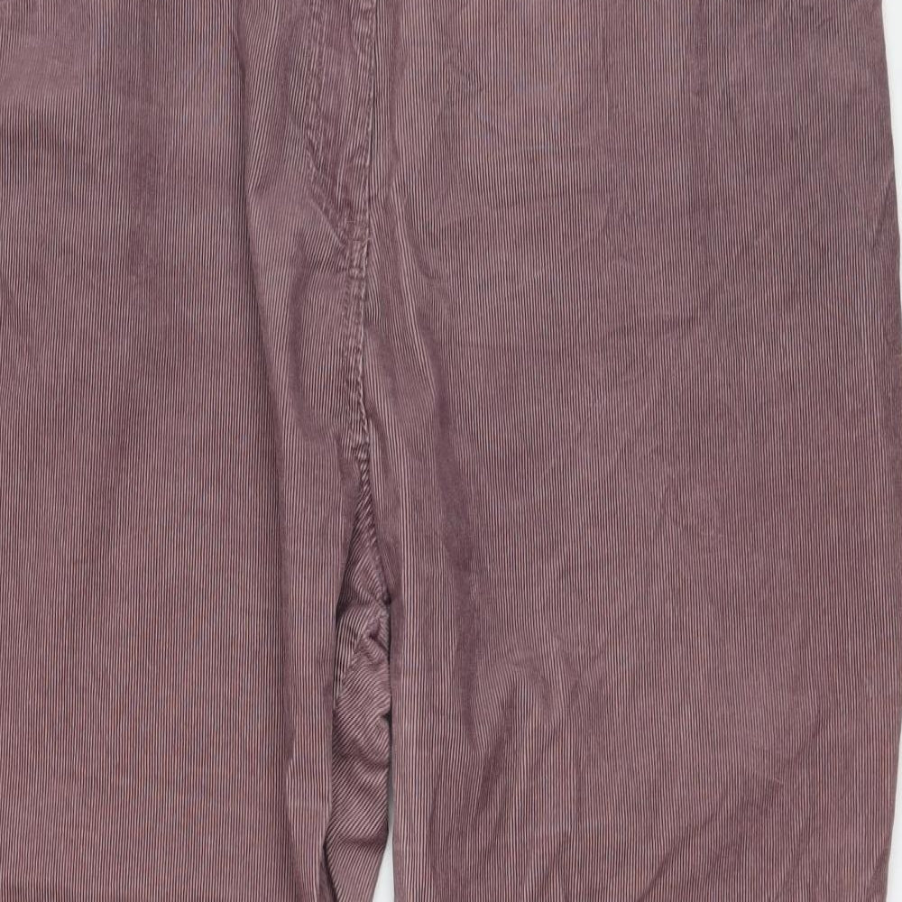Marks and Spencer Womens Purple   Trousers  Size 22 L26 in