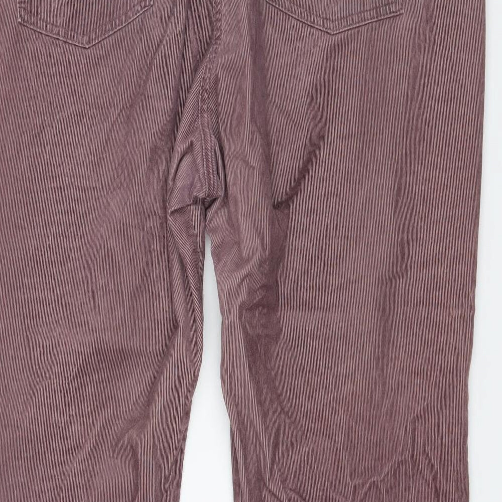 Marks and Spencer Womens Purple   Trousers  Size 22 L26 in
