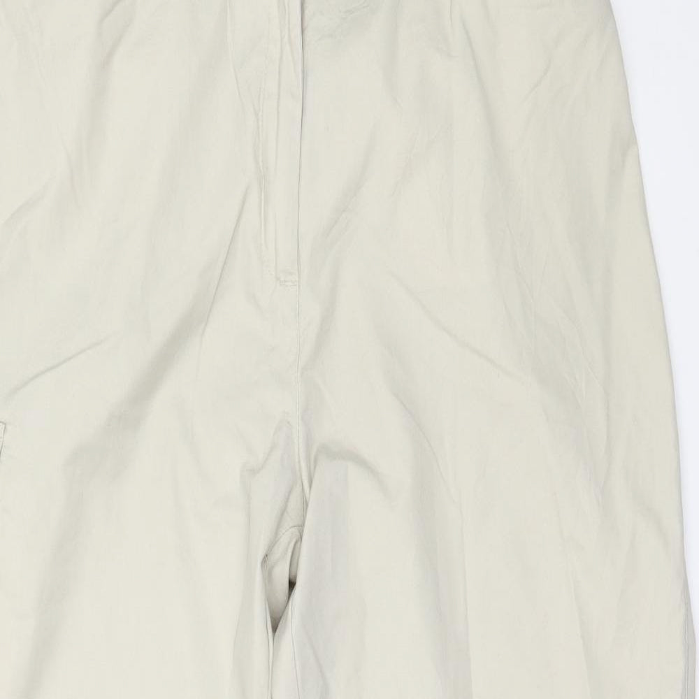 Regatta Womens Beige   Cargo Trousers Size 16 L28 in