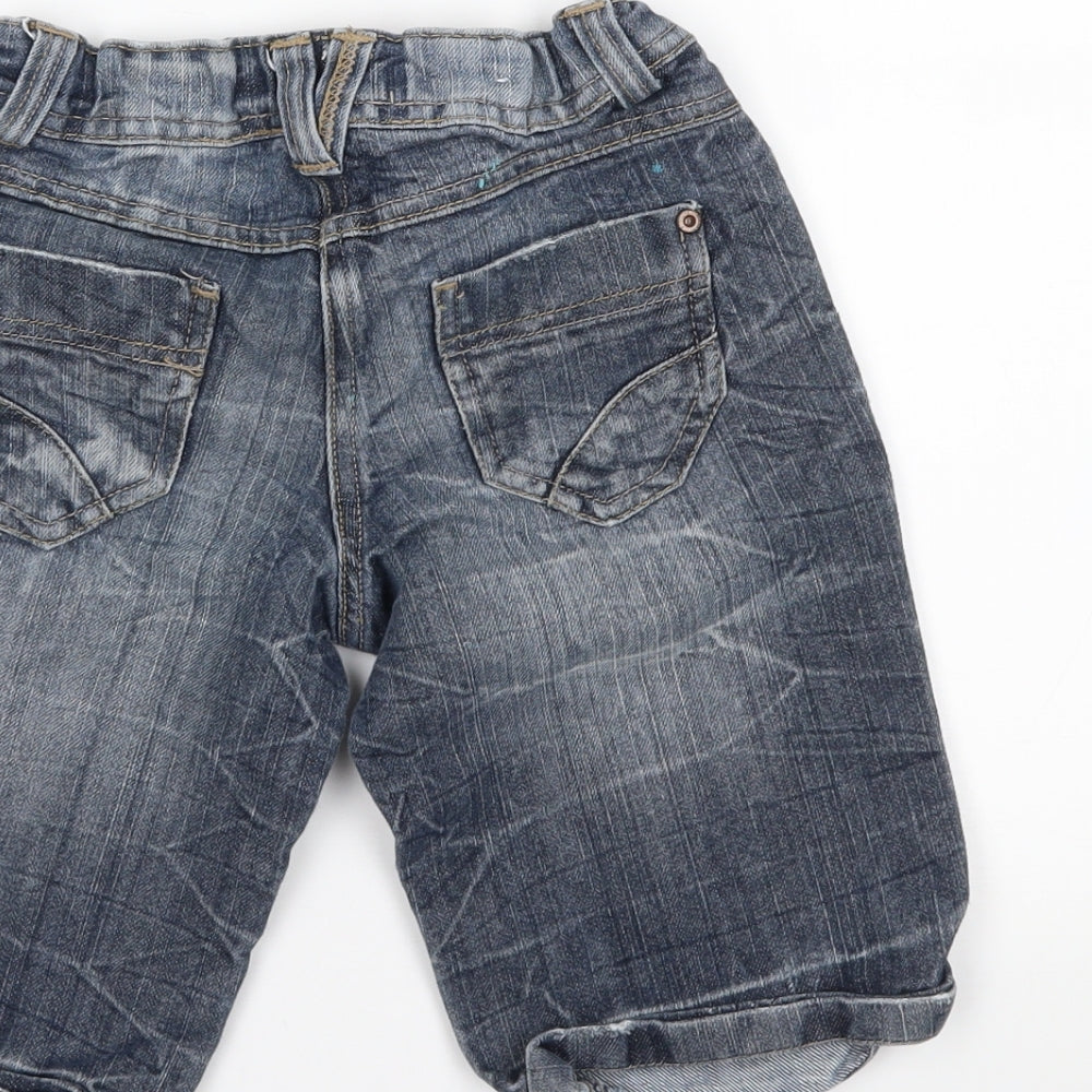 NEXT Boys Blue  Denim Chino Shorts Size 8 Years