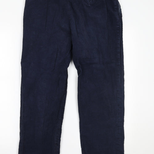 Marks and Spencer Mens Blue   Trousers  Size 34 L29 in
