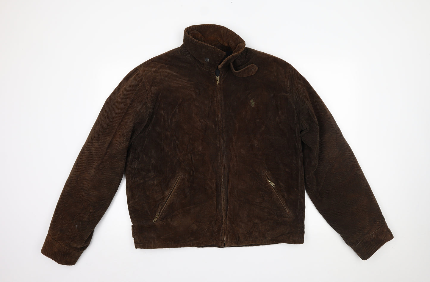 Polo Ralph Lauren Mens Brown   Overcoat Coat Size L