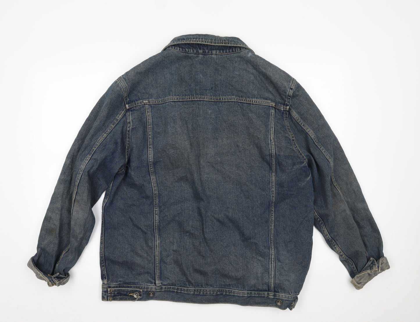 New Look Mens Blue  Denim Gilet Jacket Size XL