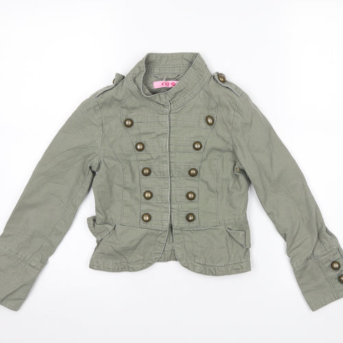 Co Girls Green   Gilet Jacket Size 8-9 Years