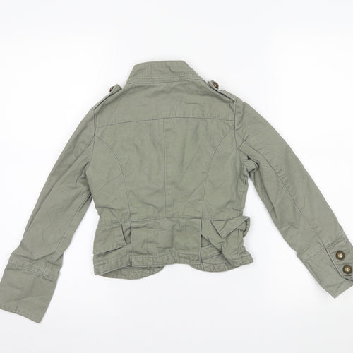 Co Girls Green   Gilet Jacket Size 8-9 Years