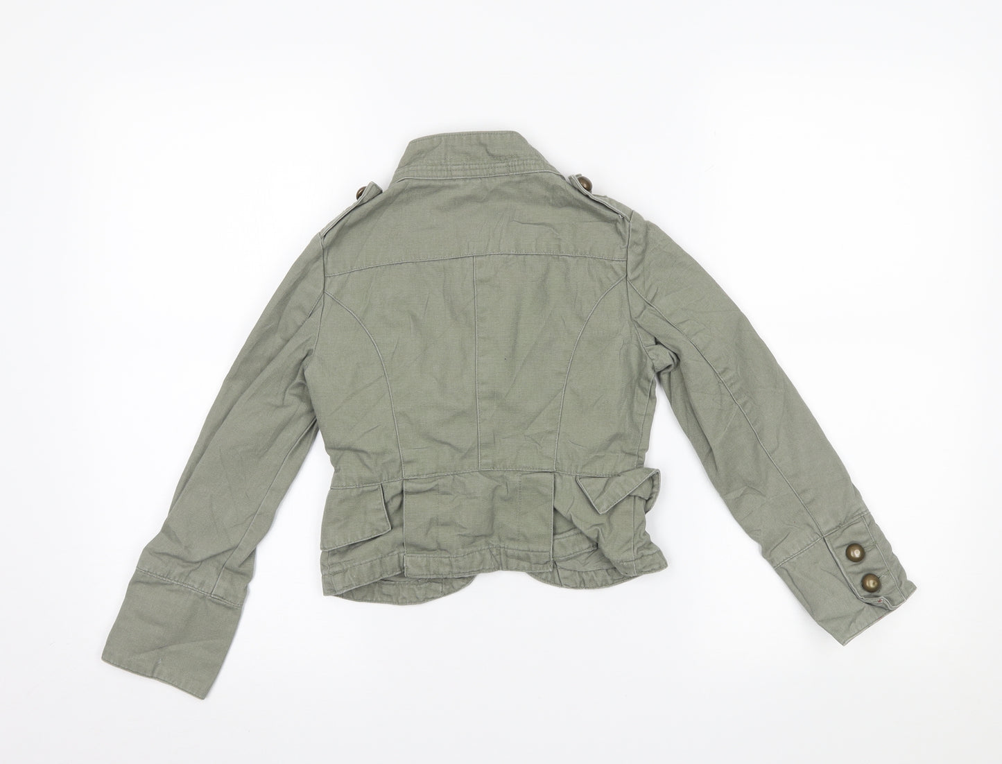 Co Girls Green   Gilet Jacket Size 8-9 Years