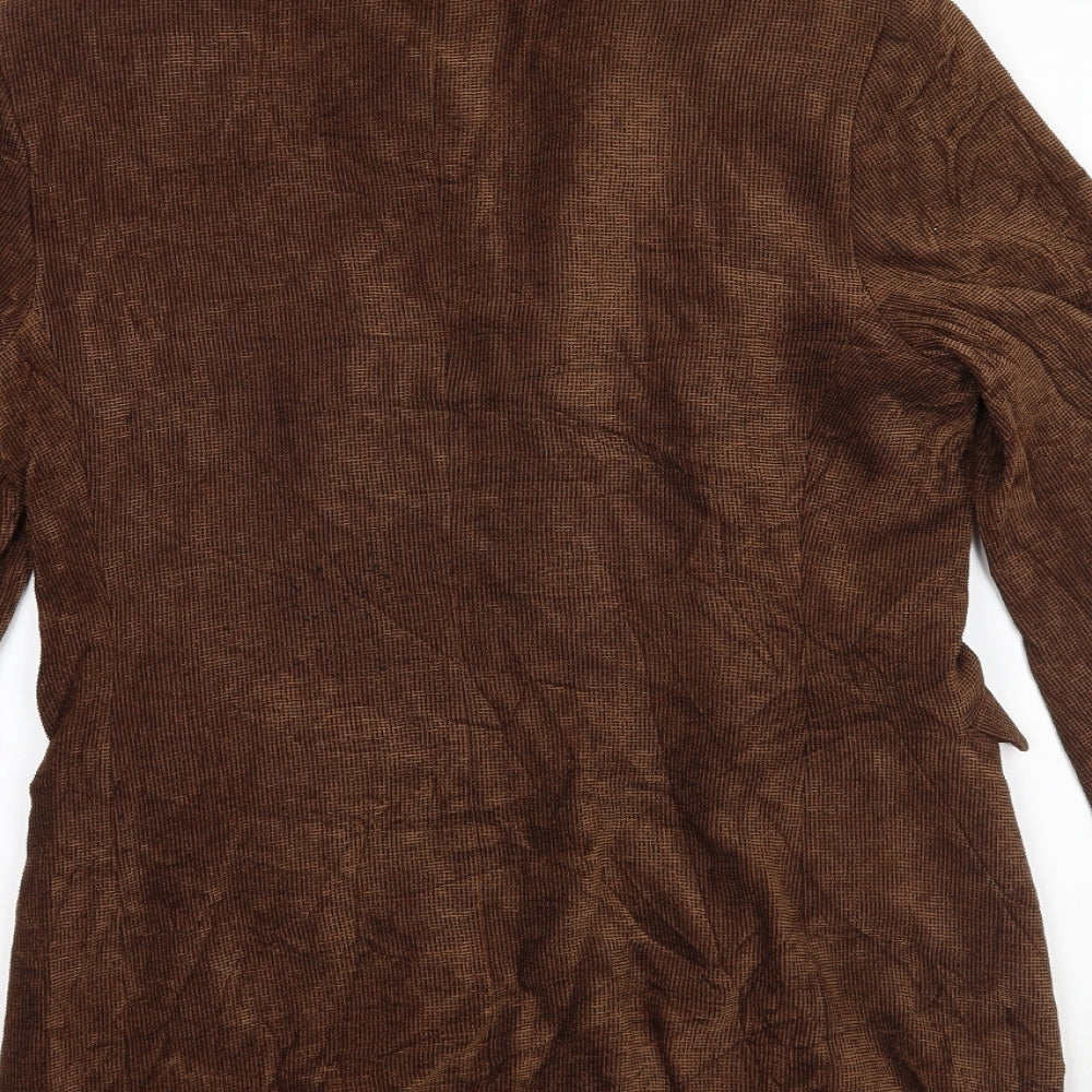 Marks and Spencer Womens Brown   Gilet Jacket Size 10