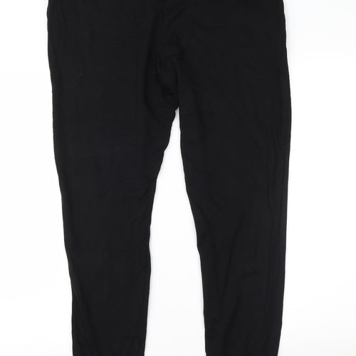 F&F Womens Black   Sweatpants Trousers Size 14 L26 in