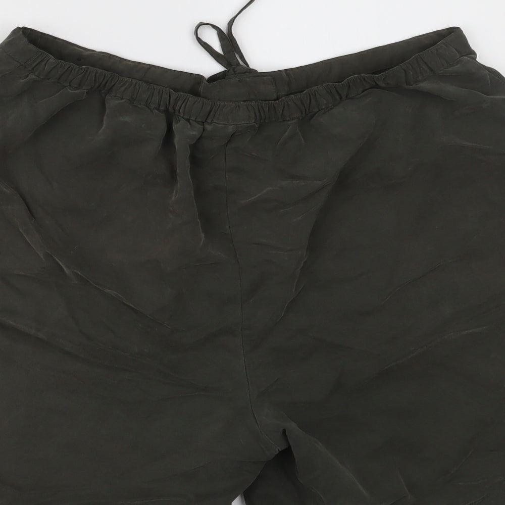Debenhams Womens Green   Boyfriend Shorts Size 16