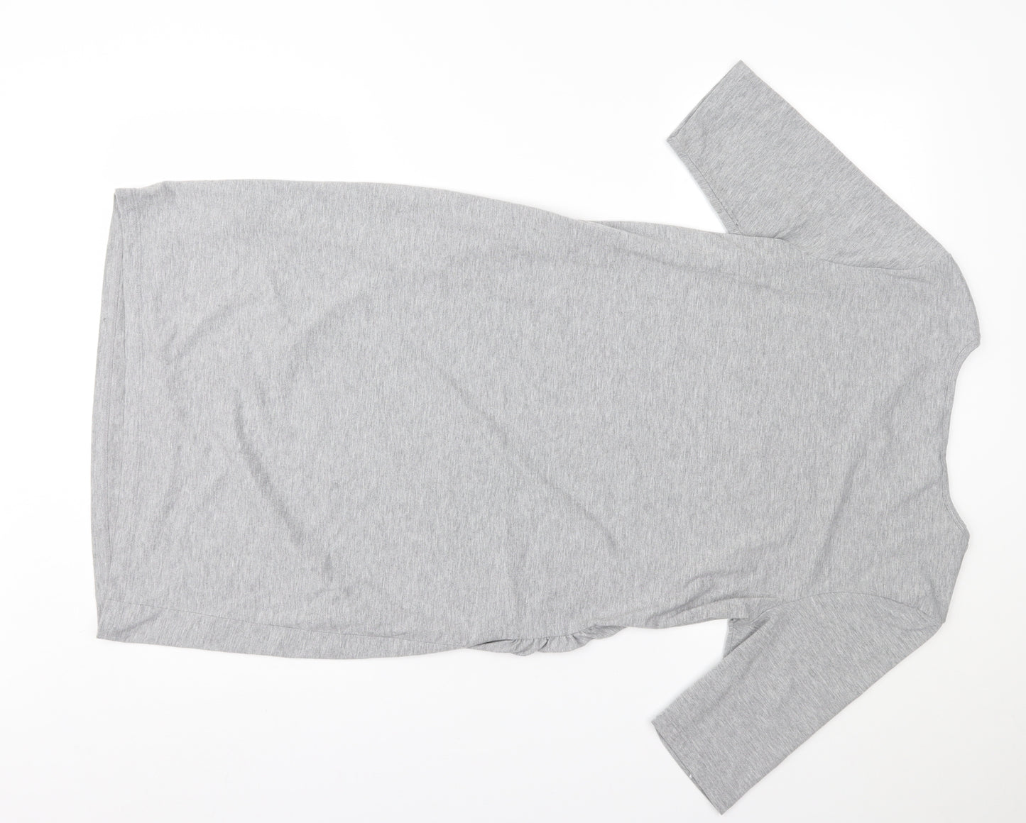 EAC Womens Grey   T-Shirt Dress  Size 14