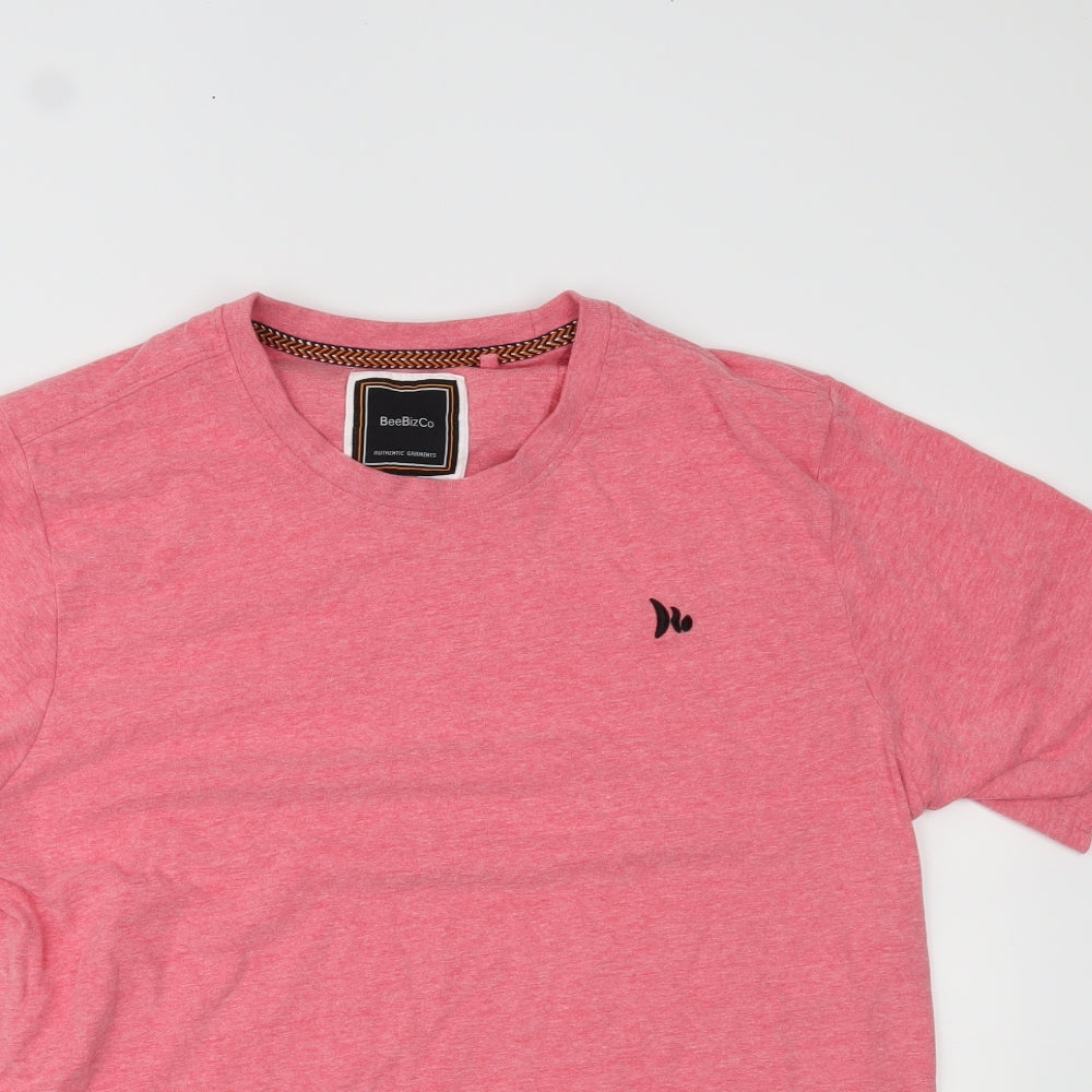 BeeBizCo Mens Red    T-Shirt Size L