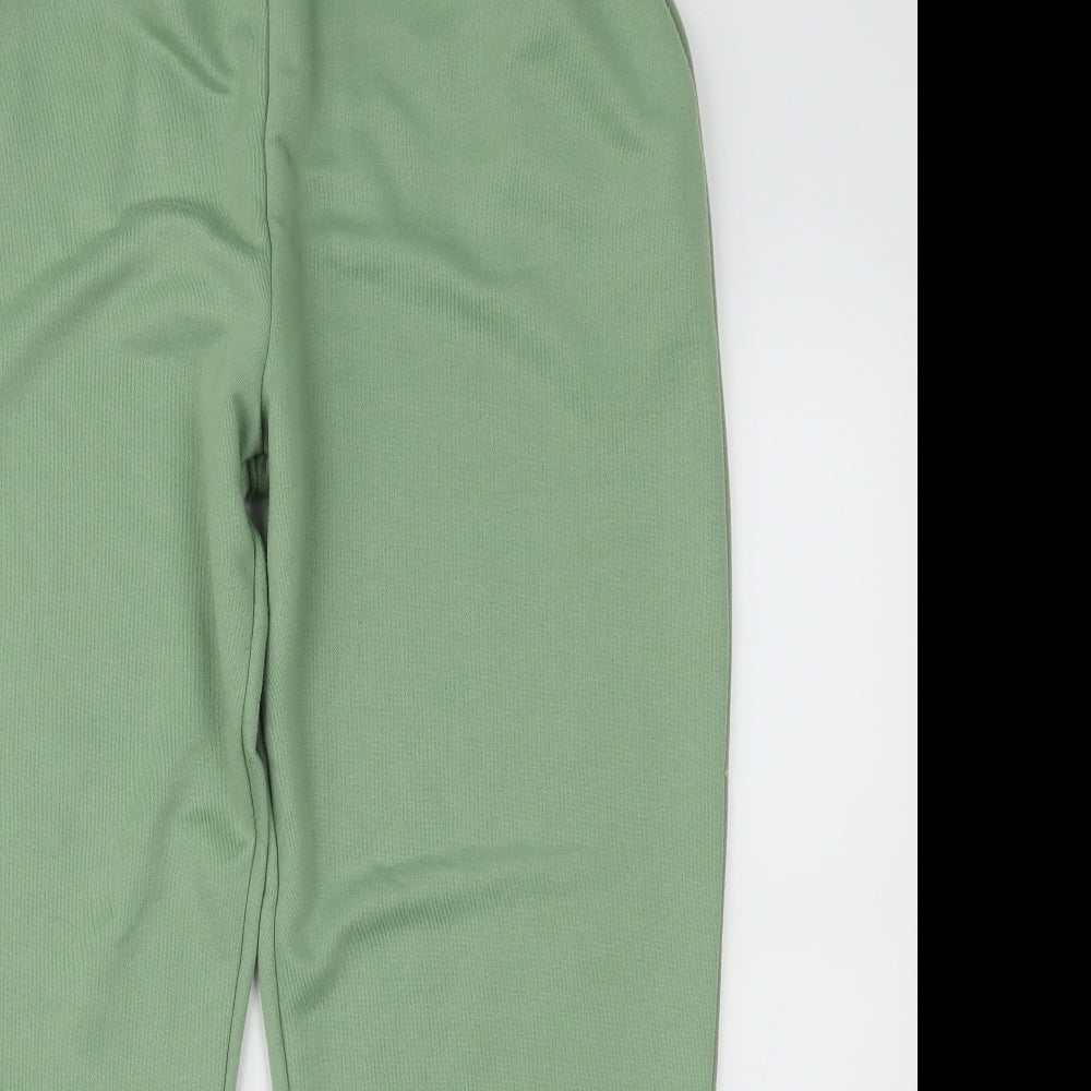 Boohoo Womens Green   Jogger Trousers Size 14 L25 in
