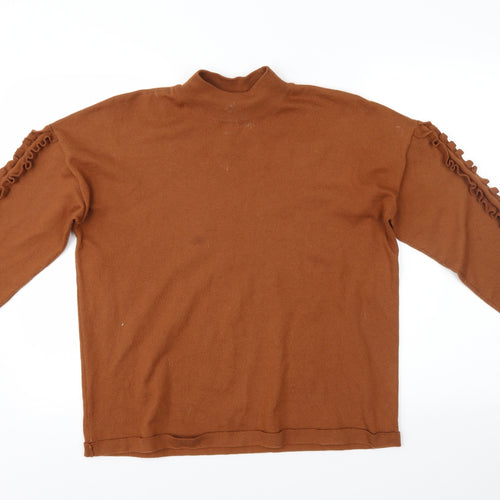 Papaya Womens Brown   Pullover Jumper Size L
