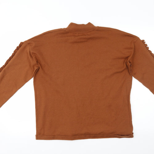 Papaya Womens Brown   Pullover Jumper Size L