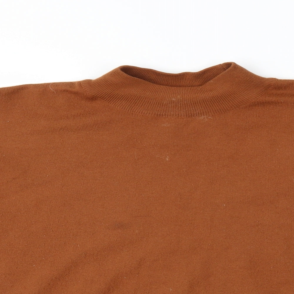 Papaya Womens Brown   Pullover Jumper Size L