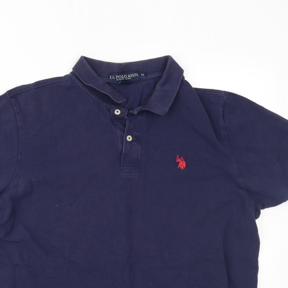 Polo Ralph Lauren Mens Blue    Polo Size M
