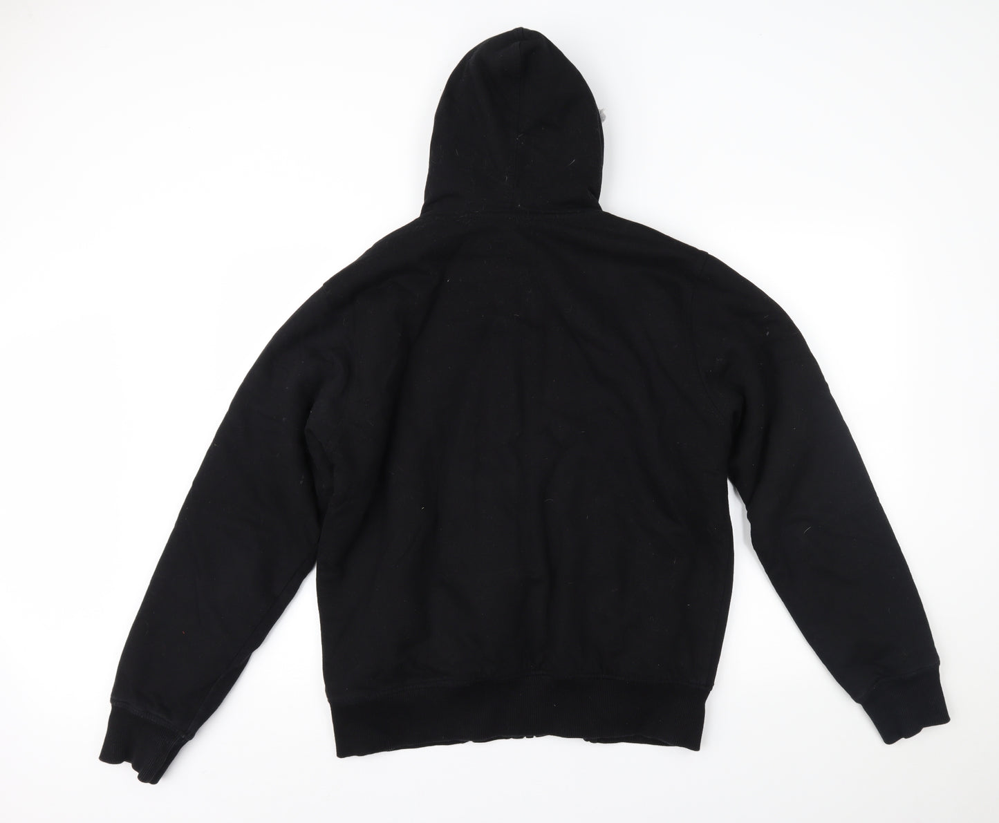 Crosshatch Mens Black   Full Zip Hoodie Size L