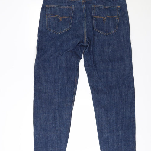 NEXT Mens Blue  Denim Straight Jeans Size 34 L33 in