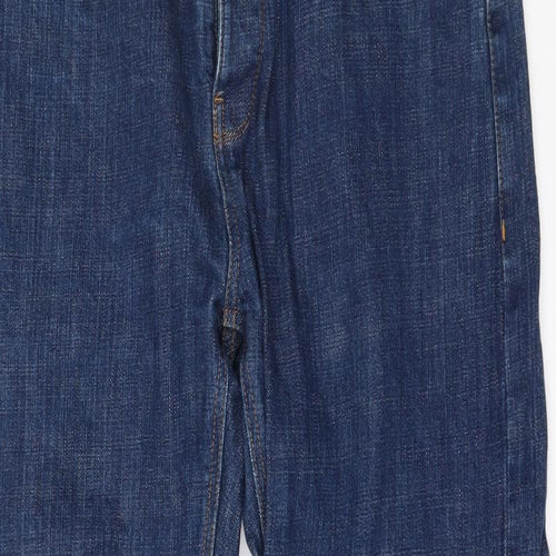 NEXT Mens Blue  Denim Straight Jeans Size 34 L33 in